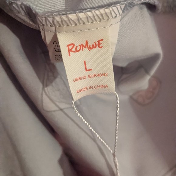 ROMWE Kawaii Cartoon Print Overall Dress - Picture 10 of 13